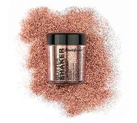 Stargazer Glitter Shaker, Cobre. Polvo de purpurina cosmético para uso en ojos, labios, cara, cuerpo, cabello y uñas.