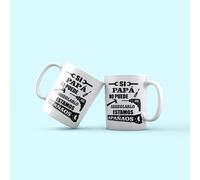 stargrafic Taza Desayuno dia del Padre.Padre manitas.Si Papa no puede arreglarlo (Apañaos)