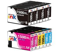 Starink 1500XL Cartuchos Tinta para Canon PGI-1500 XL PGI-1500XL Cartuchos de Impresora para Canon Maxify MB2150 MB2155 MB2350 MB2750 MB2300 MB2000 MB2050 MB2755 (Paquete de 10)