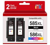 starink 585 586 XL PG-585XL CL-586XL Cartuchos compatibles con Canon 585 586 para Canon pixma PIXMA TS7650i TS7750i