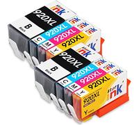 starink 920XL 920 Compatible con HP 920 XL 920XL Cartuchos de Tinta para HP Officejet 6500A 6500, HP Officejet 6000, HP Officejet 7500A 7500 7000 (2Negro, 2Cian, 2Magenta, 2Amarillo)