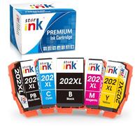 Starink Remanufacturado 202 XL Cartucho de Tinta Compatible con Epson 202 202XL, para Cartuchos de Impresora Epson XP 6000, Expression Premium XP-6100, XP-6005, XP-6105, XP6000, XP6005, XP6100