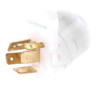 STARK Interruptor de encendido/arranque SKISS-5560015 blanco Número de enchufes de contacto: 6 compatible con VW GOLF II 19E, 1G1 GOLF I Cabriolet 155 Transporter T3 Bus 25 GOLF I 17 KAEFER 411,412