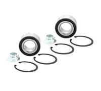 STARK Juego de cojinete de rueda SKWB-0181467 Eje delantero 40,00mm Diámetro exterior: 75,00mm contiene dos juegos de cojinetes de rueda compatible con FORD Mondeo Mk3 Familiar BWY MONDEO III B5Y