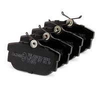A.B.S. ALL BRAKE SYSTEMS BV. Juego de 4 pastillas de freno para VOLKSWAGEN: Sharan, Transporter, Iltis/181 & FORD: Galaxy (Ref: 37118)