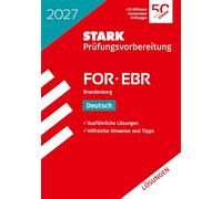 STARK Lösungen zu Deutsch - FOR/EBR 2027 Brandenburg - Prüfungsvorbereitung