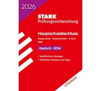 STARK Lösungen zu Deutsch G-Kurs - Hauptschulabschluss (EESA) 2026 NRW - Prüfungsvorbereitung