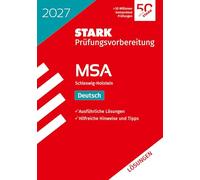 STARK Lösungen zu Deutsch - MSA 2027 Schleswig-Holstein - Prüfungsvorbereitung