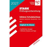 STARK Lösungen zu Englisch - Mittlerer Schulabschluss (MSA) 2027 NRW - Prüfungsvorbereitung