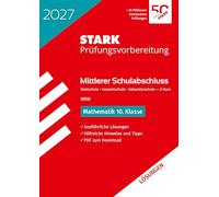 STARK Lösungen zu Mathematik - Mittlerer Schulabschluss (MSA) 2027 NRW Realschule /Gesamtschule EK/Sekundarschule - Prüfungsvorbereitung