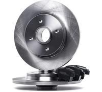 STARK SKBK-10990872 Juego para eje Kit de discos de freno y pastillas Trasero con buje de rueda Compatible con CITROËN C4 Grand Picasso I UA