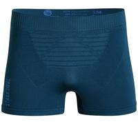 STARK SOUL Calzoncillos tipo bóxer deportivos para hombre, sin costuras, ligeros, transpirables, azul oscuro, S/M