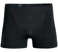 STARK SOUL Calzoncillos tipo bóxer deportivos para hombre, sin costuras, ligeros, transpirables, Negro , L-XL