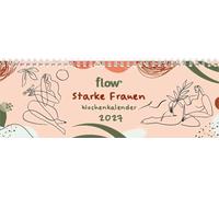 Starke Frauen 2027: Tischquerkalender 29,7x10,5 cm mit 52 Line-Art-Porträts, inspirierenden Sprüchen & viel Platz für Notizen für Büro & Homeoffice