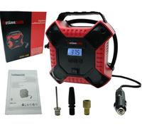 StarkeAGB 12V Compacto y portátil Inflador de neumáticos digital automático Medidor de presión del compresor de aire para inflado preciso 11 BAR / 160 PSI