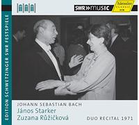 Starker/Ruzicková Interpretan Bach: Recital A Dúo