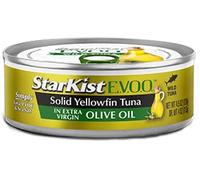 StarKist E.V.O.O. Solid Yellowfin Tuna in Extra Virgin Olive Oil - 4.5 oz Can (Pack of 4)