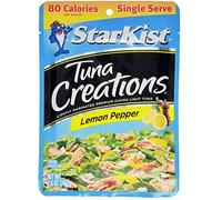 Starkist Tuna Creations, Zesty Lemon Pepper, Single Serve 2.6-Ounce Pouch (Pack of 4)