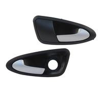 STARKIT PERFORMANCE 2 manijas de puerta compatibles para Ibiza (2008-2017) manetas interiores | DELANTERA IZQUIERDA + DERECHA (gris) 6J1837114A | 6J1837113A