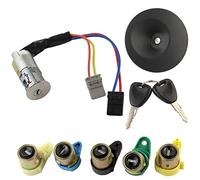 STARKIT PERFORMANCE 5 cerraduras de puerta + bombin arranque + tapa del tanque compatibles para Kangoo 1 y Nissan Kubistar (1997-2009) Con 2 llaves | 7701472590