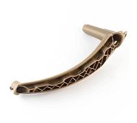 STARKIT PERFORMANCE Maneta de puerta compatible para BMW X5 (E70) y BMW X6 (E71 y E72) manilla interior | DELANTERA O TRASERA DERECHA (lado pasajero) (beige) 51416969404