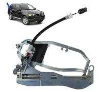 STARKIT PERFORMANCE Mecanismo de maneta de puerta compatible para BMW X5 (E53) (1999-2006) manilla interior | TRASERA DERECHA (trasera del pasajero) 51218243636 | 8243636