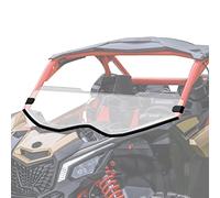 StarknightMT Maverick X3 - Parabrisas X3 a prueba de arañazos compatible con Can Am Maverick X3 900 XRS XDS Turbo R Max 2017-2023, parabrisas de policarbonato resistente Maverick X3