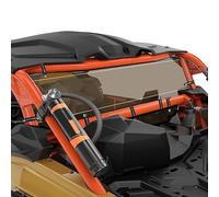 StarknightMT Parabrisas trasero X3 compatible con Can Am Maverick X3 y X3 Max 2017-2025 (excepto los modelos XMR), tintado resistente