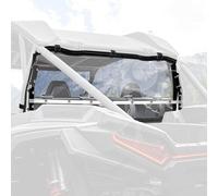 StarknightMT RZR - Parabrisas trasero 2024+ RZR XP 1000 compatible con Polaris RZR XP 1000/XP 4 1000 anti-UV grueso Poly RZR accesorios para ventana trasera, transparente