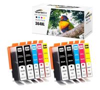 Starlet24 10 cartuchos de tinta compatibles con HP 364 364 XL