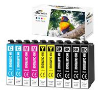 Starlet24 10x Cartuchos de Impresora 604XL compatibles con Epson 604 XL Multipack para Expression Home XP-2200 XP-2205 XP-3200 XP-3205 XP-4200 XP-4205 Workforce WF2910DWF WF2930DWF WF2935DWF WF2950DWF