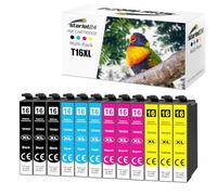 Starlet24 12x Cartuchos de Impresora 16XL compatibles con Epson 16XL Multipack para Workforce WF-2760 WF-2630 WF-2510 WF-2660 WF-2750 WF-2650 WF-2540 WF-2530 WF-2520