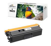 Starlet24 1x TN-423 Negro Compatible con Brother TN-423 TN-423BK Tóner