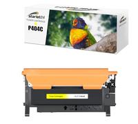 Starlet24 1x Tóner Compatible con Samsung CLT-Y404S CLT-404S P404C Amarillo