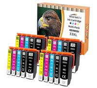 Starlet24 20 x 33XL Multipack Cartuchos de Impresora Compatibles con Epson 33XL 33 XL para Epson XP7100 Cartuchos de Impresora XP-540 XP-530 XP-630 XP-635 XP-645 XP-640 XP-830 XP-900