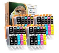 Starlet24 20x 550XL 551XL Cartuchos de Impresión Compatibles para Canon PGI-550 CLI-551 para PIXMA iP-7200 iP-7250 iP-8750 iX-6850 MG-5450 MG-5550 MG-5650 MG-7550 MX-725 MX-925