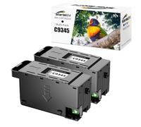 Starlet24 2X Cajas de Mantenimiento C9345 Compatibles con Epson C9345 | C12C934591 para EcoTank ET-16600 ET-16650 ET-8550 ET-5850 ET-5800 ET-5880 ET-8500 Workforce WF-7840 WF-7835 WF-7830 WF-7310