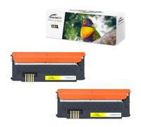 Starlet24 2X Cartuchos de tóner Amarillo 117A compatibles con HP 117A W2072A como Repuesto para Color Laser MFP 178nwg 179fwg 179fnw 150nw 150a 178nw