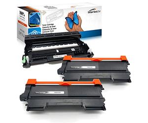 Starlet24 2X Tóner+1* Tambor Compatible con Brother TN2220 DR2200