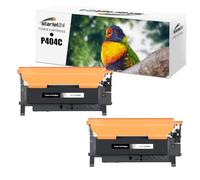 Starlet24 2x Tóner Compatible con Samsung CLT-K404S CLT-404S P404C Negro | C480W Tóner para Xpress SL C480W C480FW C430W C480FN C480 C430 C48X C43X