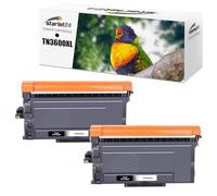 Starlet24 2X Tóner TN3600XL Compatible con Brother TN3600XL TN3600 Negro | con Chip para DCP-L5510DW HL-L5210DN MFC-L5710DW MFC-L6710DW HL-L6410DN HL-L6210DW MFC-L5710DN MFC-L6910DN