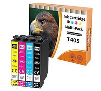Starlet24 4X 405XL Multipack Compatible para Epson 405XL 405 XL Cartuchos de Impresora para Workforce Pro WF-4820 WF-3820 WF-4830 WF-7840 WF-7830 WF-4825DWF WF-3825 WF-7835