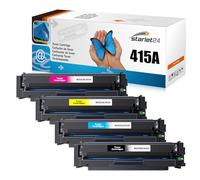 Starlet24 4X 415A Tóner Compatible para HP 415A W2030A W2031A W2032A W2033A | para HP Color LaserJet Pro MFP M479fdw M479fnw M454dn M454dw M479 M479dw M479fdn