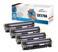 Starlet24 4X 79A CF279A Negro Toner Compatible para Impresora HP 79A CF279A Cartucho de tóner para Laserjet Pro M12 M12a M12w MFP M26 M26a M26nw