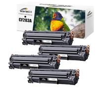 Starlet24 4X 83A CF283A Negro Toner Compatible para HP 83A CF283A Cartucho de tóner para LaserJet Pro M201dw M201n MFP M125nw M125a M127fw M127fn M225dw M225dn