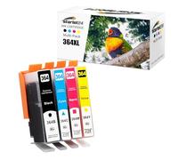 Starlet24 4X Cartuchos de Tinta Compatibles con HP 364 364 XL | Compatibles para HP Photosmart 5520 5510 5520 5524, Deskjet 3520, Officejet 4622 4622 6520 5515 7520