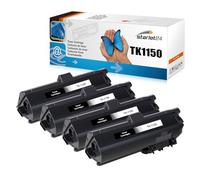 Starlet24 4X Tóner TK-1150 Compatibles con Kyocera TK1150 TK-1150 Negro