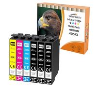 Starlet24 6X 405XL Multipack Compatible para Epson 405 405XL Cartuchos de Impresora para Workforce Pro WF-4820 WF-3820 WF-4830 WF-7840 WF-7830 WF-4825 WF-3825 WF-7835
