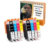 Starlet24 8X 364XL Multipack Compatible para HP 364 364XL Cartuchos de impresora
