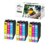 Starlet24 9X 405XL Cartuchos de color compatibles con Epson 405XL 405 XL Multipack para Workforce Pro WF-4820 WF-3820 WF-4830 WF-7840 WF-7830 WF-4825DWF WF-3825 WF-7835